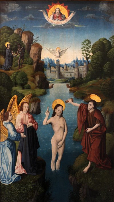 The Baptism of Christ by Unbekannt Unbekannt